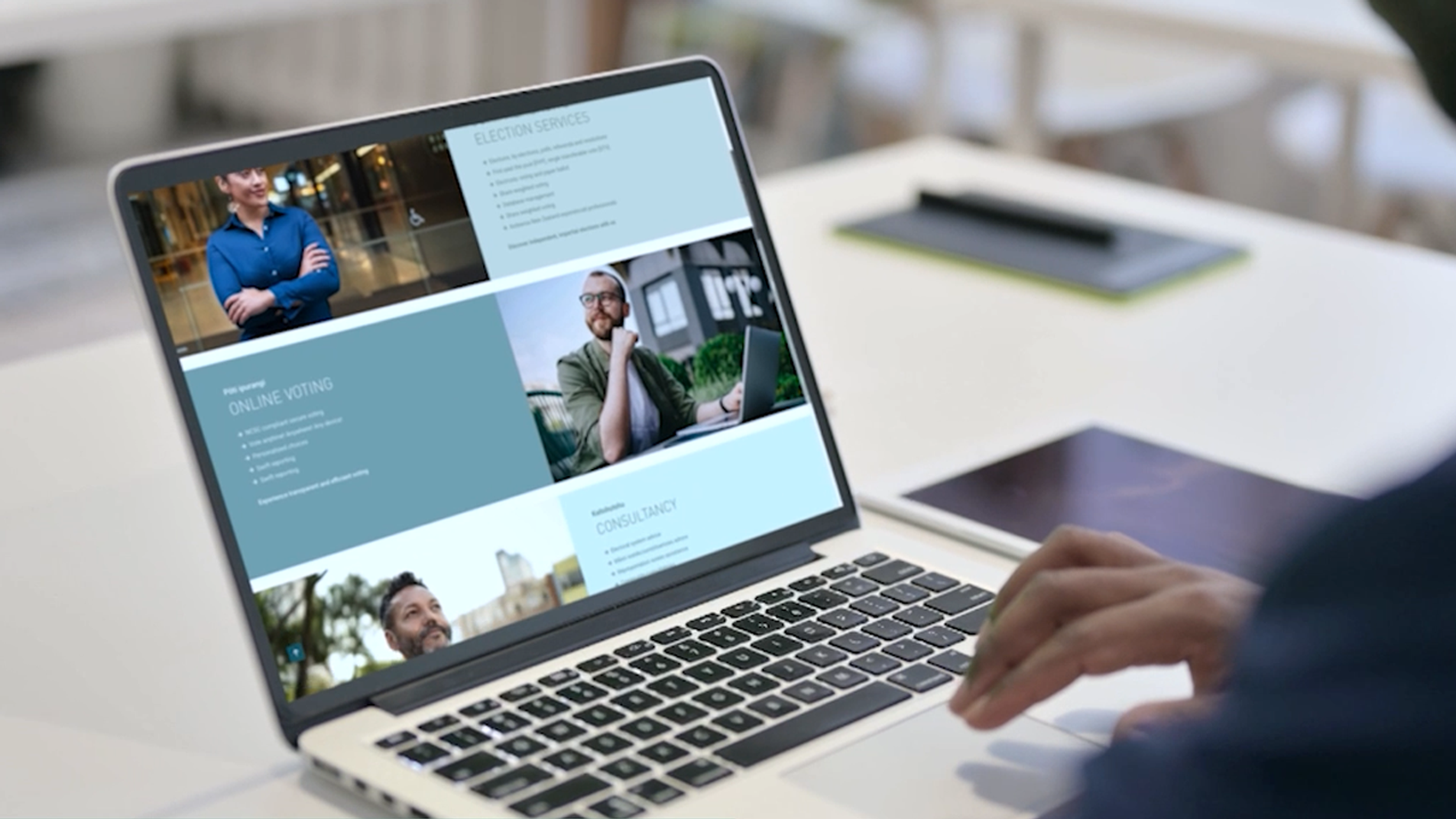 Branded Content - Election Services - Brand Journey